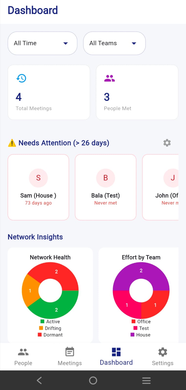 One On One Tracker screenshot 4